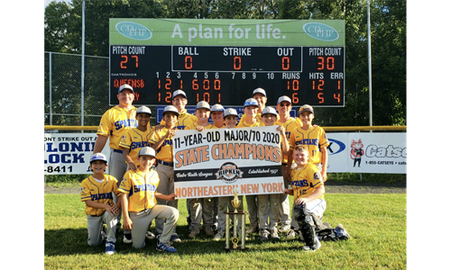 Congratulations to 2020 11U Northeast New York State Champions!